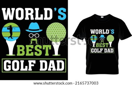 This is new golf T-shirt design.