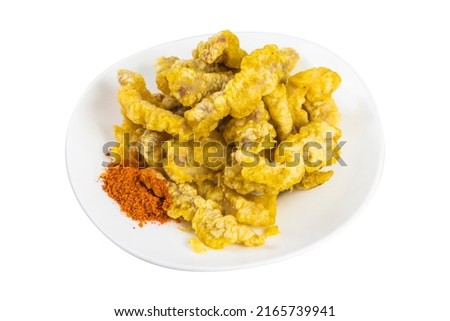 Delicious Chinese traditional food white background picture