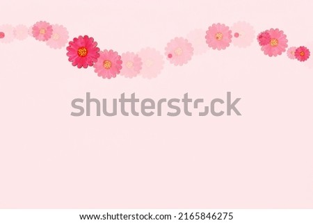 colorful seamless pink paper flower art texture background for web,design,art work,concept etc.copy space