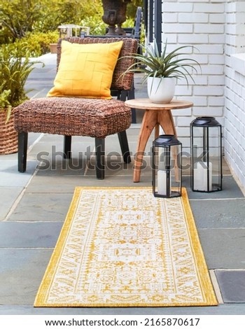 modern outdoor area botanical garden rug carpet