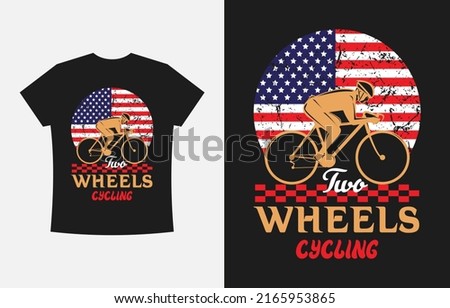 Bicycle Riders Typography Bulk Custom Tshirt Design Vector Illustration Template