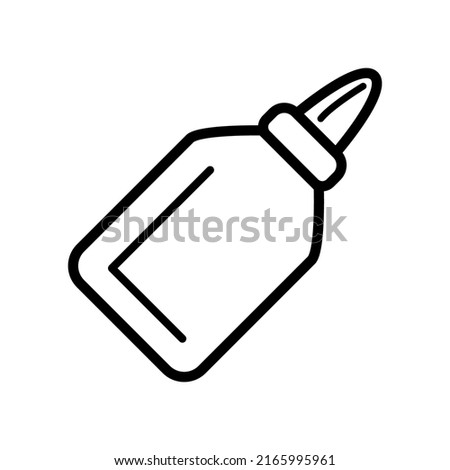 Glue icon in trendy vector design illustration Royalty-Free Stock Photo #2165995961