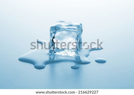 Ice cube Royalty-Free Stock Photo #216629227