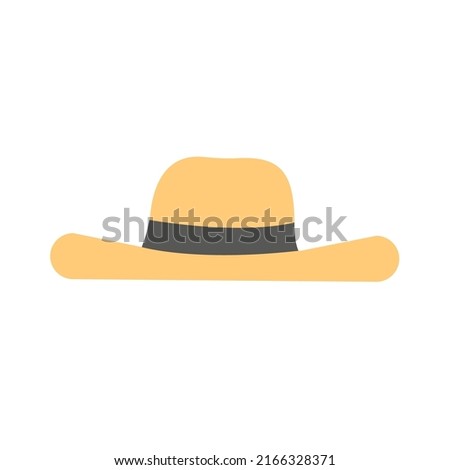 hat vector image isolated on white background