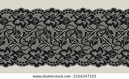 Wide Luxury  Mesh Embroidered  Lace Trim