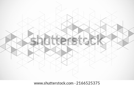 Abstract geometric background with triangle shape pattern Royalty-Free Stock Photo #2166525375