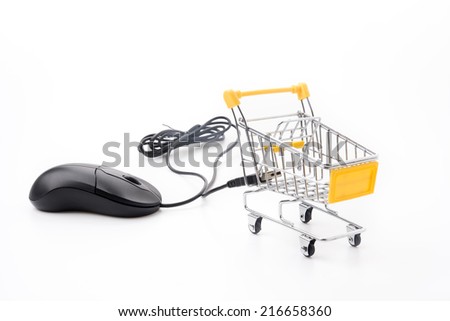 online shopping concept