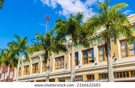 Architecture on First Street, River District, Fort Myers, Florida, USA Royalty-Free Stock Photo #2166622685