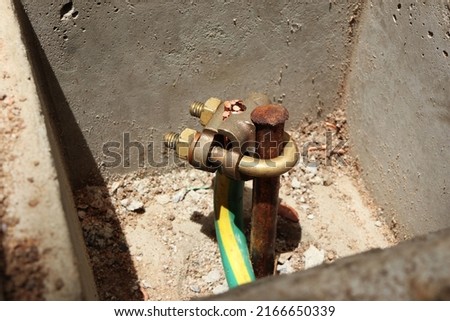 Grounding Electrode Inspection Pit of Electrical System