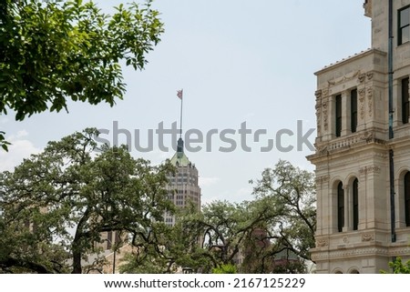 San Antonio Texas old buildings downtown