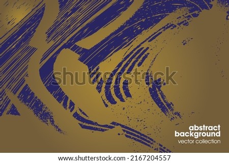 Vector illustration of brush srokes texture background. Distressed overlay texture. Grunge background. Abstract textured effect. 