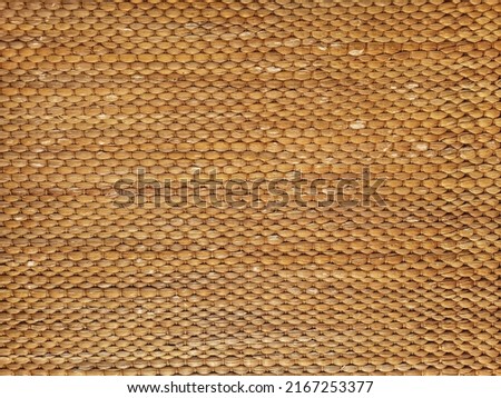 Surface of brown woven mat Royalty-Free Stock Photo #2167253377