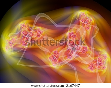 Flamy fractal