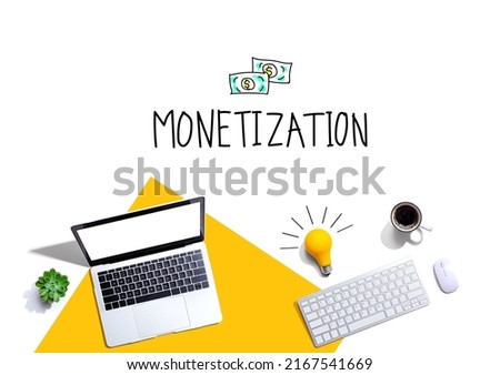 Monetization with computers and a light bulb