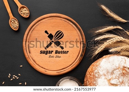 Logo for bake shop with name (Sugar Butter)