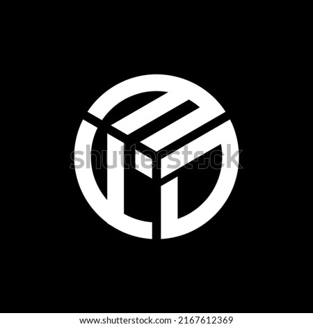 MFD letter logo design on black background. MFD creative initials letter logo concept. MFD letter design.
