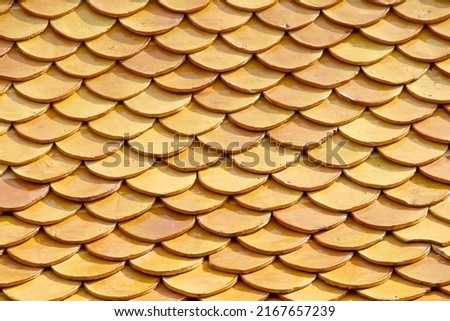 Roof brown old texture with seamless patterns on background