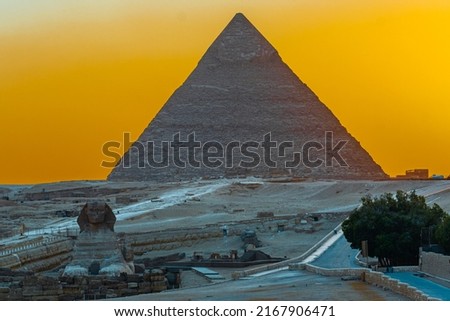 Giza Pyramids, Egypt High Quality Photo