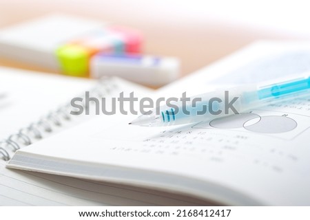 People who study mathematics with textbooks written in Japanese Royalty-Free Stock Photo #2168412417