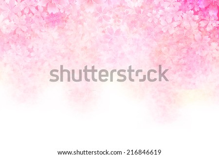 Cherry greeting cards background Royalty-Free Stock Photo #216846619