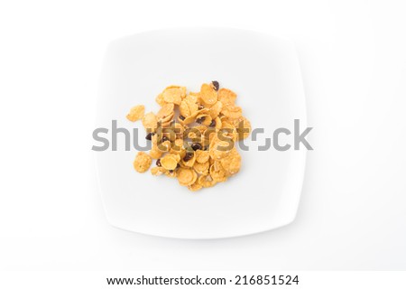 cornflakes and caramel