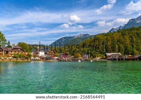 Schoenau am Koenigssee, Konigsee, Bavaria, Germany Royalty-Free Stock Photo #2168564491