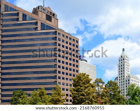 Modern Building in Downtown Memphis, Tennessee