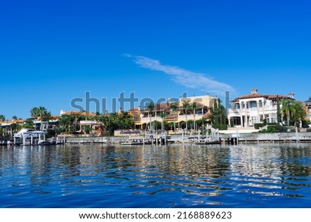 Beautiful Hillsborough bay bayshore waterfront house in Tampa, Florida	