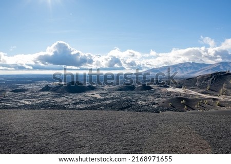 Craters of the Moon National Monument and Preserve in the state of Idaho.