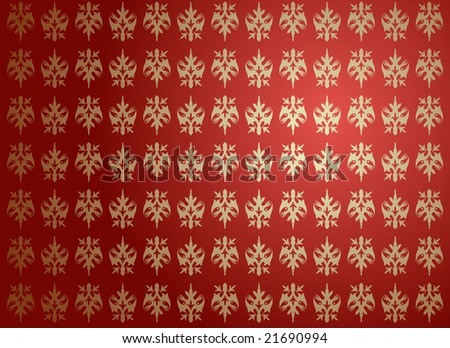 Vector illustration of red glamour background