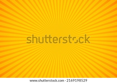Bright orange and yellow rays background Royalty-Free Stock Photo #2169198529