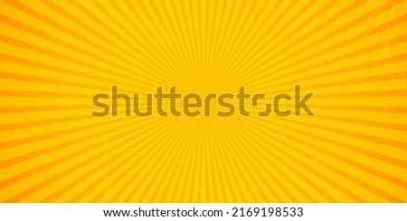 Bright orange and yellow rays background Royalty-Free Stock Photo #2169198533