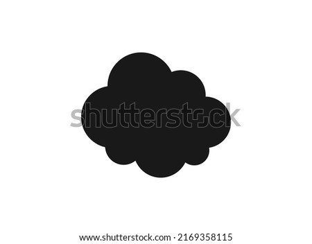 Cloud icon. cloud vector icon