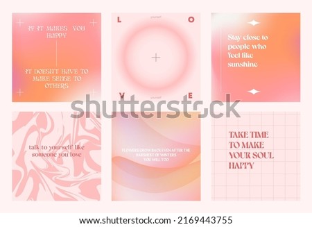 Design backgrounds for social media banner. Set of instagram post frame templates. Vector cover. Mockup for personal blog or shop. Layout for promotion.Endless square puzzle. Royalty-Free Stock Photo #2169443755