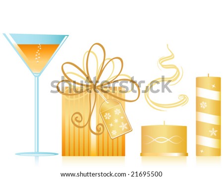 Vector Christmas Gifts Design