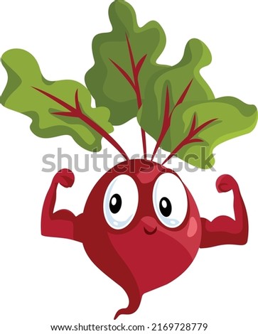 
Strong Beetroot Mascot Vector Cartoon Illustration

Adorable beet plant with great health benefits as super food
 Royalty-Free Stock Photo #2169728779