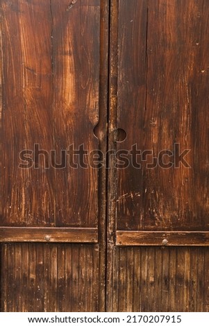 old wooden textured worn down door