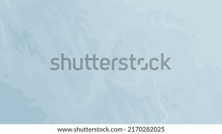 Blue Water Color Abstract Background