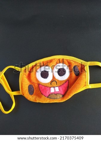 Cloth masks with funny pictures