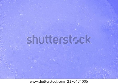 Blue trendy backdrop. Sparkling background with bubbles