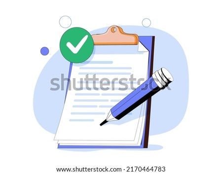 Copywriting, writing icon. Creative writing and storytelling, education concept. Writing education concept. Vector illustration. Idea of writing texts, creativity and promotion. Valuable content Royalty-Free Stock Photo #2170464783