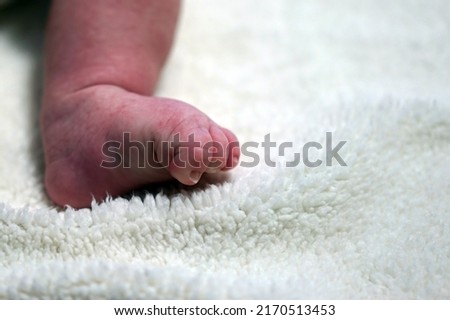 a picture of a wiggling baby's feet