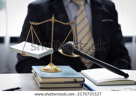 Lawyer concepts and bribery of justice