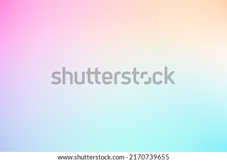 GRADIENT COLORS BACKGORUND, BLANK COLORFUL WALLPAPER PATTERN, WEB SITE DESIGN, DIGITAL SCREEN OR DISPLAY TEMPLATE Royalty-Free Stock Photo #2170739655