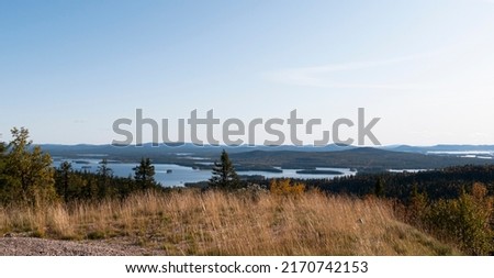 North of Sweden, in Arjeplog, Swedish Lapland Royalty-Free Stock Photo #2170742153