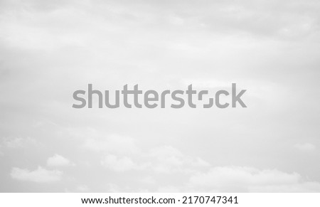The gray cloud. cloudy sky with heavy clouds in a bad weather. White Clouds. Grey clouds Background Royalty-Free Stock Photo #2170747341