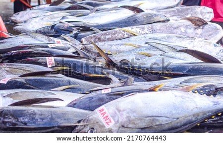 Yellowfin Tuna is mostly exported, while the rest are processed into canned goods, or sold locally.The tuna industry in Gensan is growing and growing. Taken General Santos City Fish Port Complex.