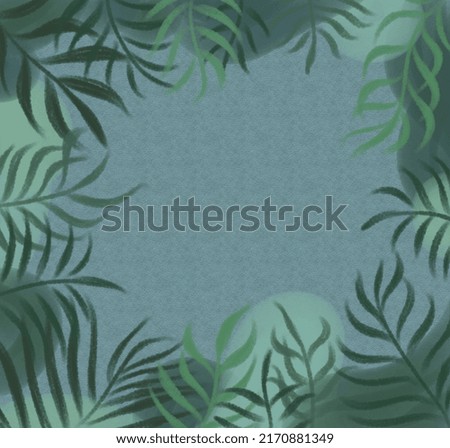 Nature green leaf abstract background