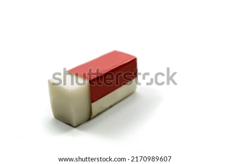 eraser rubber isolated on white background. Royalty-Free Stock Photo #2170989607