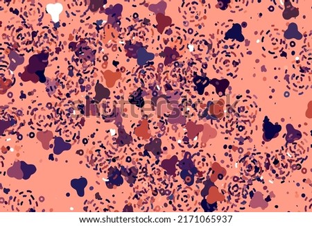 Light Pink, Red vector backdrop with memphis shapes. Illustration with colorful gradient shapes in abstract style. Simple design for your web site.